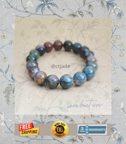 2209223 CTjade - Trang sức đá phong thủy hộ mệnh bình an, vòng chuỗi đá 100% đá thiên nhiên